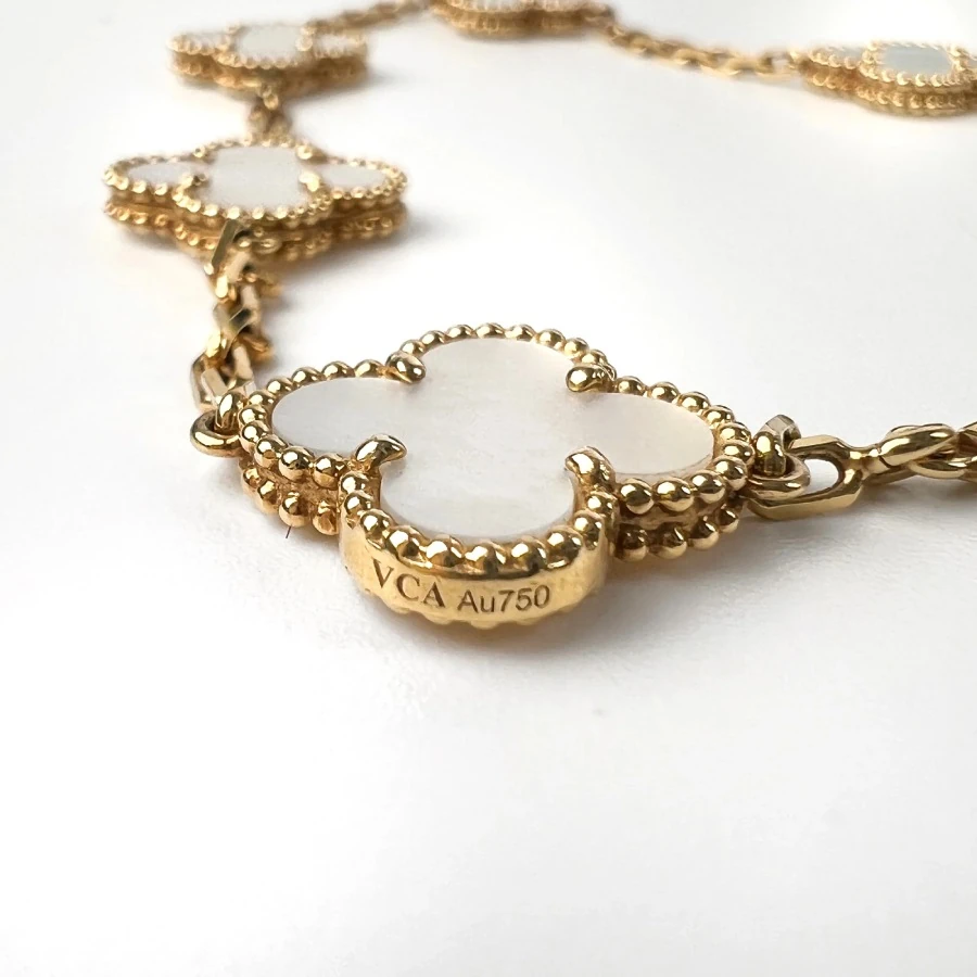 Signed designer jewelry by Van Cleef and Arpels